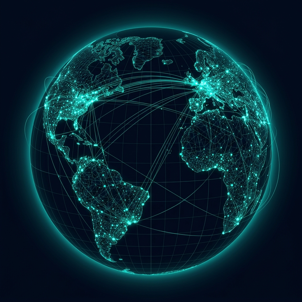 Global data enrichment coverage network